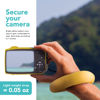 Picture of Foto&Tech Yellow Waterproof Camera Float Strap for Underwater Compatible with GoPro Canon Sony Pentax Panasonic (4 Pieces)