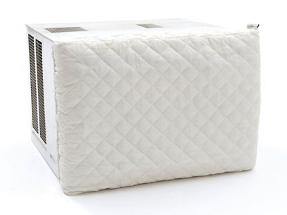 Picture of Covermates Monitor Cover - Light Weight Material, Weather Resistant, TV Covers, 21W x 2.5D x 15H, Cream