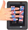 Picture of LAZY-HANDS 4-Loop Grips (x2 Grips) for e-Readers - XL (Flags)