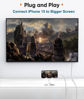 Picture of Apple MFi Certified USB-C to HDMI Adapter 4K@60Hz for iPhone 15 MacBook Pro Air iPad Pro, Type C Digital AV HDMI 2.0 Cord Compatible with Samsung Galaxy S24/S23, Pixelbook, XPS (White - TPE, 6 Feet)