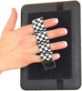 Picture of LAZY-HANDS 4-Loop Grips (x2 Grips) for e-Readers - FITS Most (Black & White Checkers)