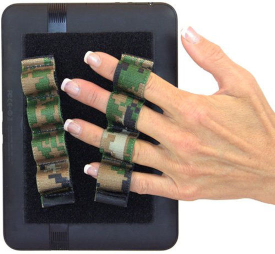 Picture of LAZY-HANDS 4-Loop Grips (x2 Grips) for e-Readers - XL (Camouflage)