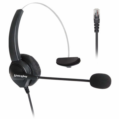 Picture of VoiceJoy Office Headset Headphones Only for Cisco IP Phones 7940 7960 7970 7962 7975 7961 7971 7960 8841 8845 etc