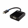 Picture of Cable Matters Mini HDMI to VGA Adapter (Mini HDMI to VGA Converter) in Black