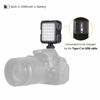 Picture of Andoer 42 LED Video Light Rechargeable, 2-Brightness Fill Light for DSLR Camera Camcorder Mini DVR Wedding News Interview Macro Photography