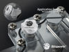 Picture of Bitspower Premium G1/ 4 inch Stop Fitting Black Sparkle