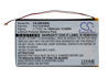 Picture of Estry 1600mAh Battery Replacement for Y910 Napster MP3 Player PMPSGY910 YP106G PCF345385A