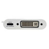 Picture of Tripp Lite USB C to DVI Video Adapter Converter 1080p w/ USB-C PD Charging, Thunderbolt 3 Compatible, USB Type C, USB Type-C (U444-06N-D-C)