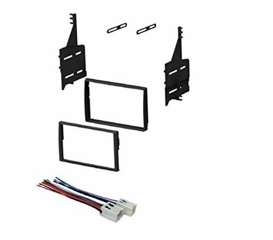 Picture of ASC Car Stereo Dash Install Kit and Wire Harness for Installing a Double Din Radio for 2005 2006 Nissan Altima