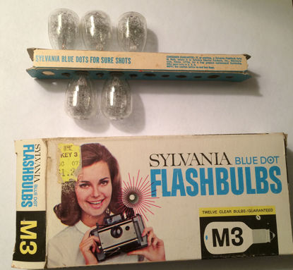 Picture of Sylvania M3 Blue Dot Camera Flashbulbs, (Pack of 12)
