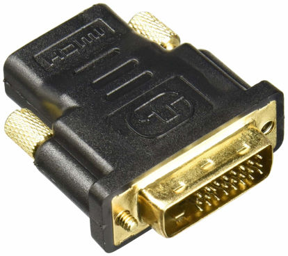Picture of Rocstor Y10C126-B1 Premium HDMI to DVI-D Video Cable Adapter - F/M - 1 x HDMI Female Digital Audio/Video - 1 x DVI-D Male Digital Video F/M, Black