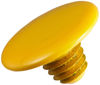 Picture of cam-in CAM9065 Soft Shutter Button, Release Button, Mini, Convex Surface (Diameter 0.3 inches (7 mm)), Yellow