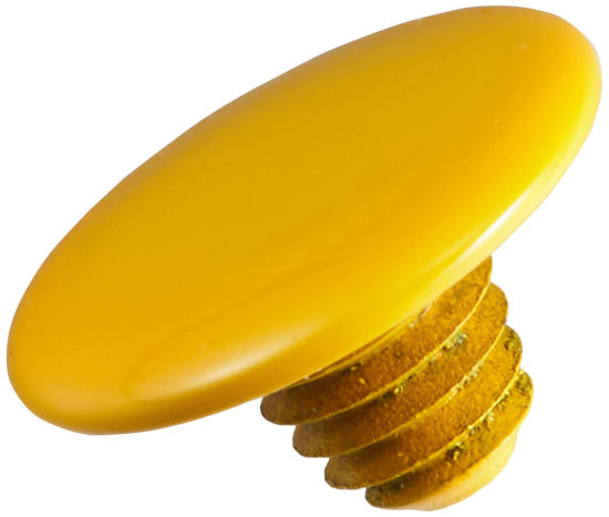 Picture of cam-in CAM9065 Soft Shutter Button, Release Button, Mini, Convex Surface (Diameter 0.3 inches (7 mm)), Yellow