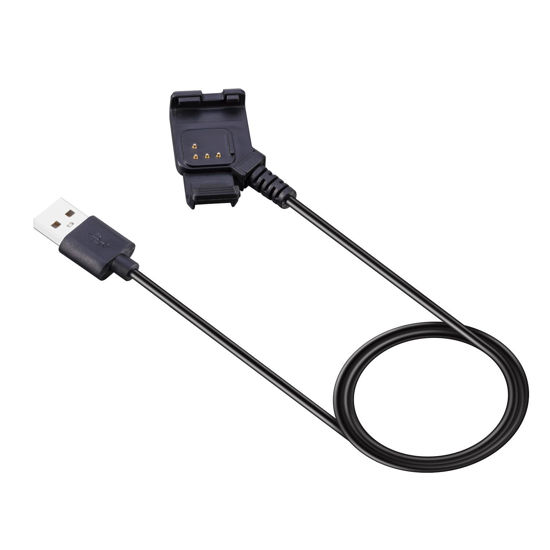 Picture of MOOKEENONE Camera GPS Charger Fast Wireless Charging Cable Cord Portable Charging Cord Dock for for Garmin Virb X XE GPS