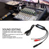 Picture of USB Card, Professional Left and Right Channel Stereo Sound Device with Audacity Editing Software, Compact Sound Card for CD Record Tape