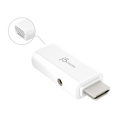Picture of j5create HDMI to VGA Video Adapter Converter with Audio