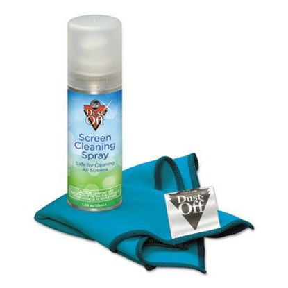Picture of Dust-Off Laptop Computer Cleaning Kit, 50 mL Spray/Microfiber Cloth