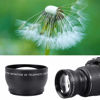 Picture of 52mm 2X Camera Lens, Magnification HD Converter Telephoto Lens for 52mm Mount Camera