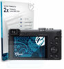 Picture of Bruni Screen Protector compatible with Panasonic Lumix DMC-ZS40 Protector Film, crystal clear Protective Film (2X)