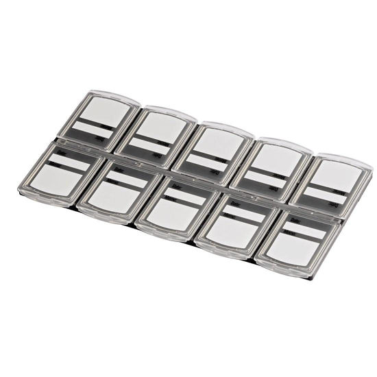 Picture of Hama 95985 | Memory Card Box for Storage Media 10 | Transparent