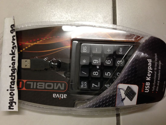 Picture of Ativa Mobil It Wired USB Numberic Keypad