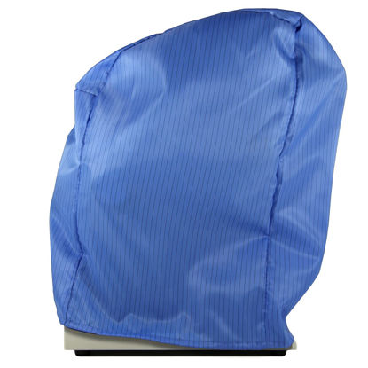 Picture of ESD Safe Microscope Dust Cover, Blue Cotton Fabric, BoliOptics MA02024102