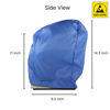 Picture of ESD Safe Microscope Dust Cover, Blue Cotton Fabric, BoliOptics MA02024102