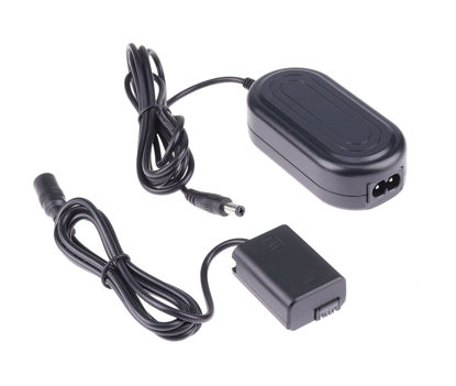 Picture of Hersmay AC-PW20 Power Supply AC Adapter NP-FW50 Dummy Battery DC Coupler for Sony Alpha A5000 A5100 A6000 A6100 A6300 A6400 A6500 A7 A7II A7RII A7S A7SII A35 A55 RX10II RX10III RX10IV Cameras