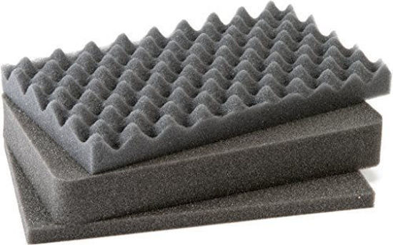Picture of Pelican Foam Set for 1170 Case - 3 Piece Replacement Pluck Foam Set - Fits Pelican 1170 - Camera Case Accessories - Kid - Black - Indoor Use