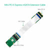 Picture of Mini PCI-E Express mSATA Extension Cable pcie Extender for Wireless Card mSATA SSD