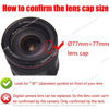Picture of MOSTOS ; Brings Superior® - 77mm Lens Cap Compatible with Sony FE 24-105mm F4 G OSS(SEL24105G/2),FE 70-200mm F2.8(Not for F4) GM OSS II,FE 70-200mm f/2.8 GM OSS (Ø77 mm)