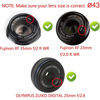 Picture of MOSTOS ; Brings Superior® || 43mm Lens Cap for Fujifilm Camera Lenses || Lens Cap for Fujifilm XF 23mm f/2 R WR Lens and Fujifilm XF 35mm f/2 R WR Lens (43mm Lens Cap)