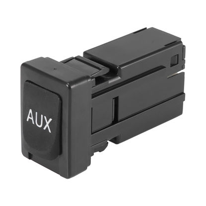 Picture of X AUTOHAUX 86190-02010 Car Aux Port Auxiliary Stereo Adapter Input Jack for Toyota Corolla Avalon Tacoma