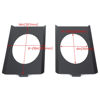 Picture of ECOTRIC Behind Seat Speaker Brackets Compatible with 1973-1987 Chevy/GMC C10 Pickup for 6x9 Speakers Square Body Replacement