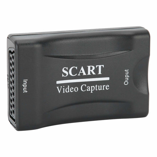 Picture of USB2.0 SCART Capture Card USB 2.0 Standard Interface ABS Lightweight Game Video Live Streaming Recording Box
