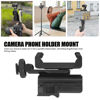 Picture of Asixxsix Phone Holder for Osmo Pocket 3, OSMO Pocket 3 Front Phone Mount Accessories with 1/4” Thread Hole Tripod Expansion Mount Extension Adapter, Phone Turn into Teleprompter
