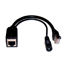 Picture of Tycon Systems POE-INJ-LED-S Passive POE Injector with Led Indicator Shielded - Black