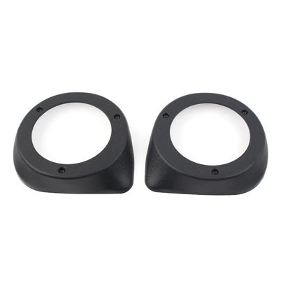 Picture of Cnswee6 2pcs Motorcycle Lower Vented Leg Fairings W/ 6.5" Speaker Box Pods for Harley Davidson Lower Fairings 1997-2014