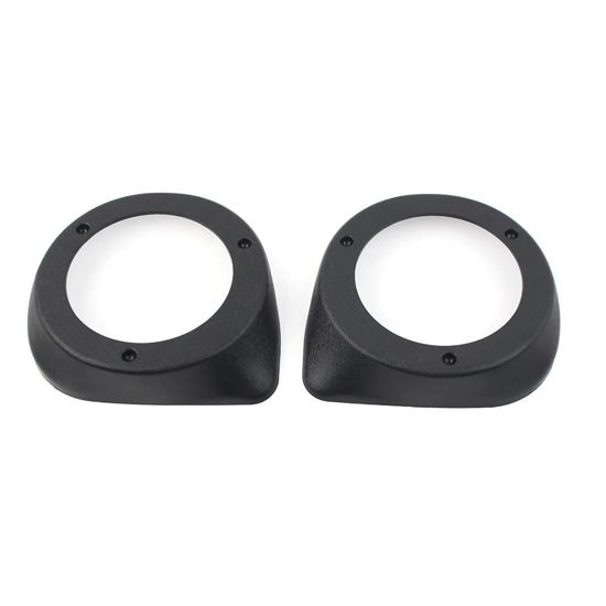 Picture of Cnswee6 2pcs Motorcycle Lower Vented Leg Fairings W/ 6.5" Speaker Box Pods for Harley Davidson Lower Fairings 1997-2014