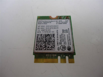 Picture of Intel Dual Band Wireless-ac 7260 7260ngw Ngff Pcie Bluetooth Bt Wireless WiFi Card 802.11 Ac a B G N Kttyn for Dell Laptop