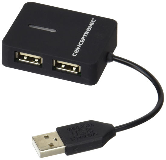 Picture of Conceptronic 4 Port USB 2.0 Mini Design Hub