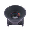 Picture of EBTOOLS 1.5X Fixed Focus Viewfinder, Eyepiece Magnifier Eyecup for DSLR Camera with 6 Magnifier Mounting Bases Also Good for Short/Long Sighted People