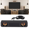 Picture of Estink Wired Desktop Speaker, ABS 60Hz-20kHz 360 Degree HiFi Stereo Subwoofer USB Powered 3.5mm Plug Portable Desktop Long Speaker for Home Audio TV Computer Tablet