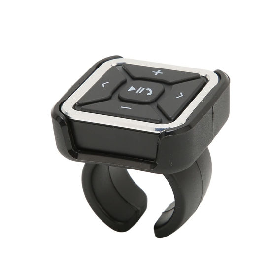 Picture of Receiver Audio Adapter Switch for Bike Motorcycle Car, Bluetooth Media Button forRiding Safety, IPX4 Waterproof Remote Controller for Steering Wheel,
