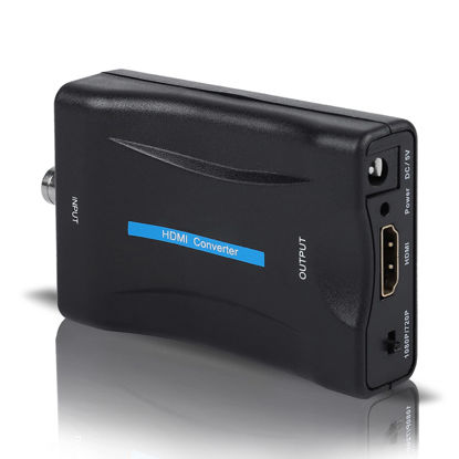 Picture of BNC to Converter, 1080P/720P HD Display BNC Female to Video Converter Adapter Box for Security Camera CCTV Moniter