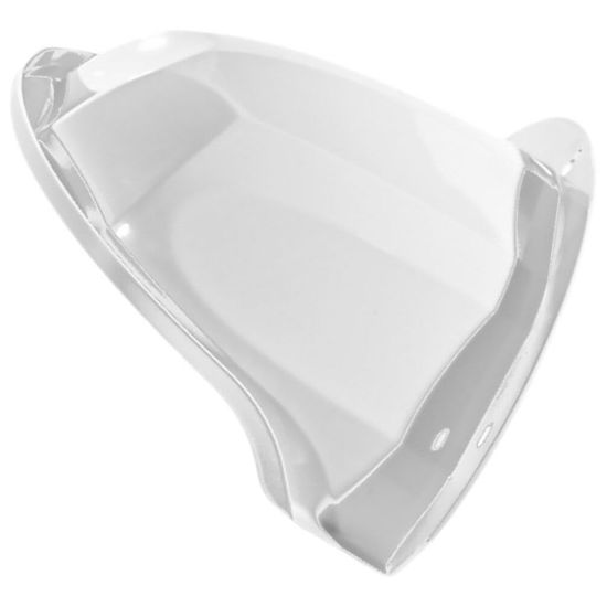 Picture of Veemoon Outdoor Camera Cover Universal Sun Rain Shade Security Camera Cover Shield Outdoor Gate Camera Accessories for Dome Stick Up Cameras (White)