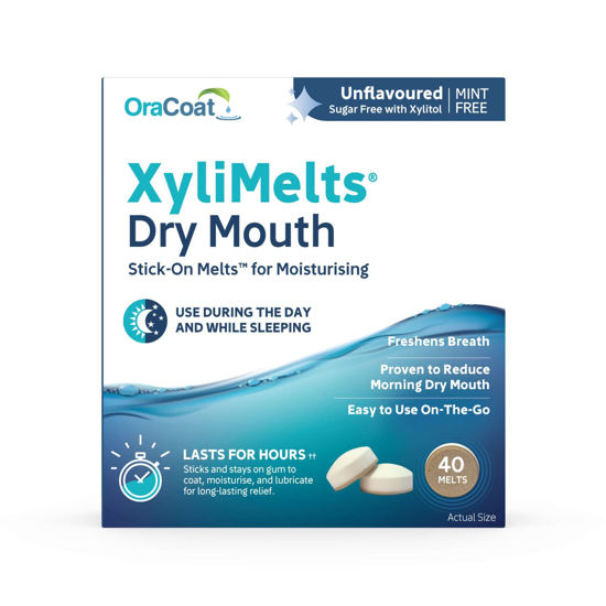 Picture of Orahealth XyliMelts Mint-Free Discs - 40 discs, Pack of 2