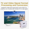 Picture of Mini PAL to NTSC Converter PAL NTSC Mutual Conversion Converter Adapter for Most DVD Players/recorders, camcorders, VCRs, Video Monitors and Various TV Systems