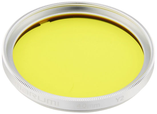 Picture of MARUMI 104272 for Black and White Photography (Mono Coat) Y2 (Yellow) 1.6 inches (40 mm) Silver [Special Order Item]