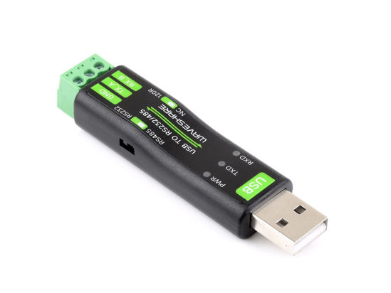 Picture of waveshare USB to RS232 RS485 Serial Converter Adapter Onboard Original FT232RNL Chip,Supports Mac, Linux, Android, Win11/10/8.1/8/7